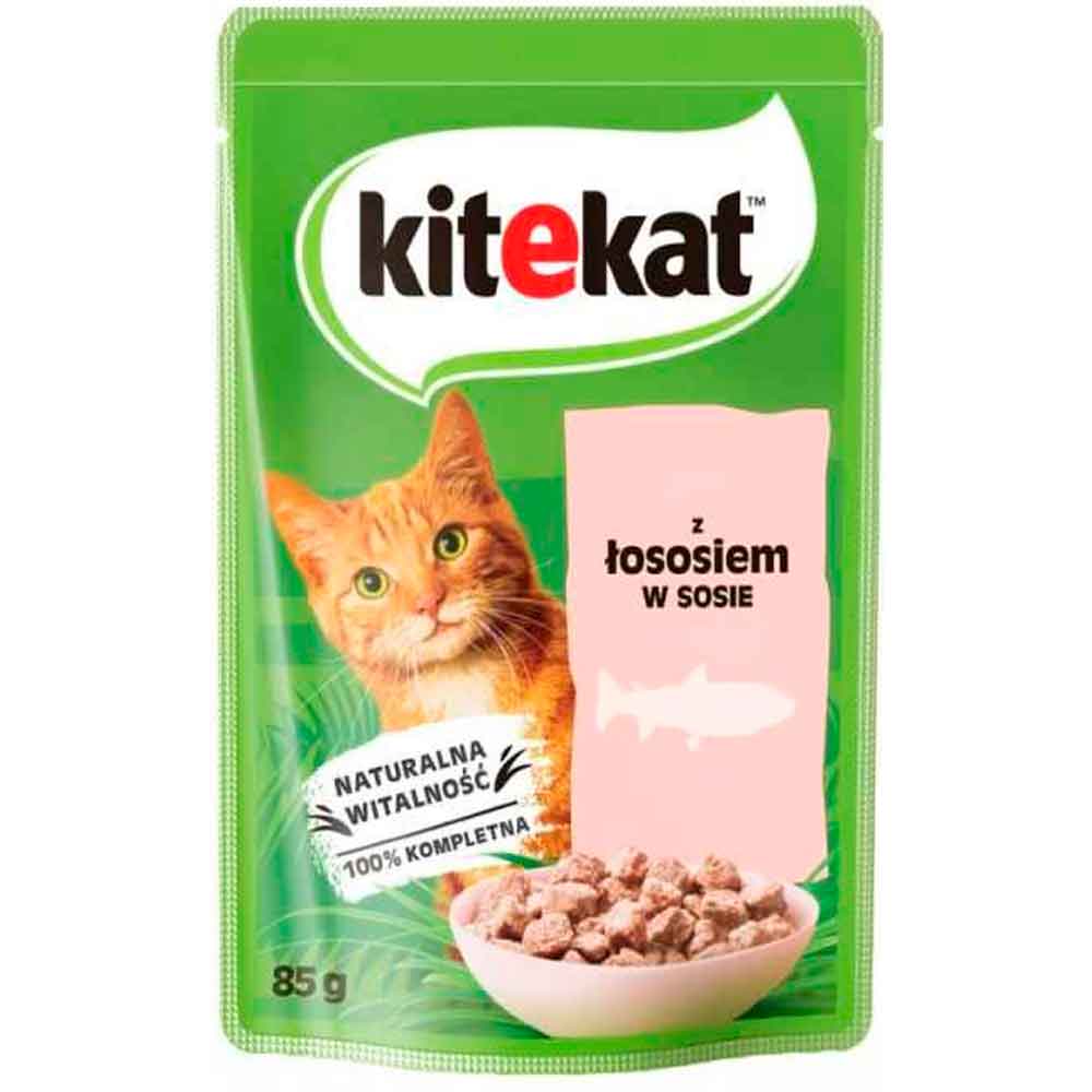 Kitekat Somonlu Kedi Yaş Maması 85 Gr